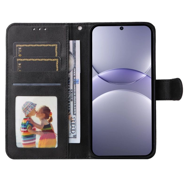 Etui Folio Huawei Nova 13 Pasek Ze Sztucznej Skóry Etui Ochronne