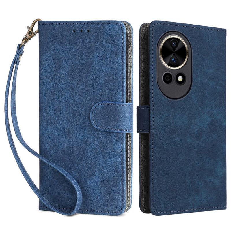 Etui Folio Huawei Nova 13 Portfel Z Efektem Zamszu Rfid