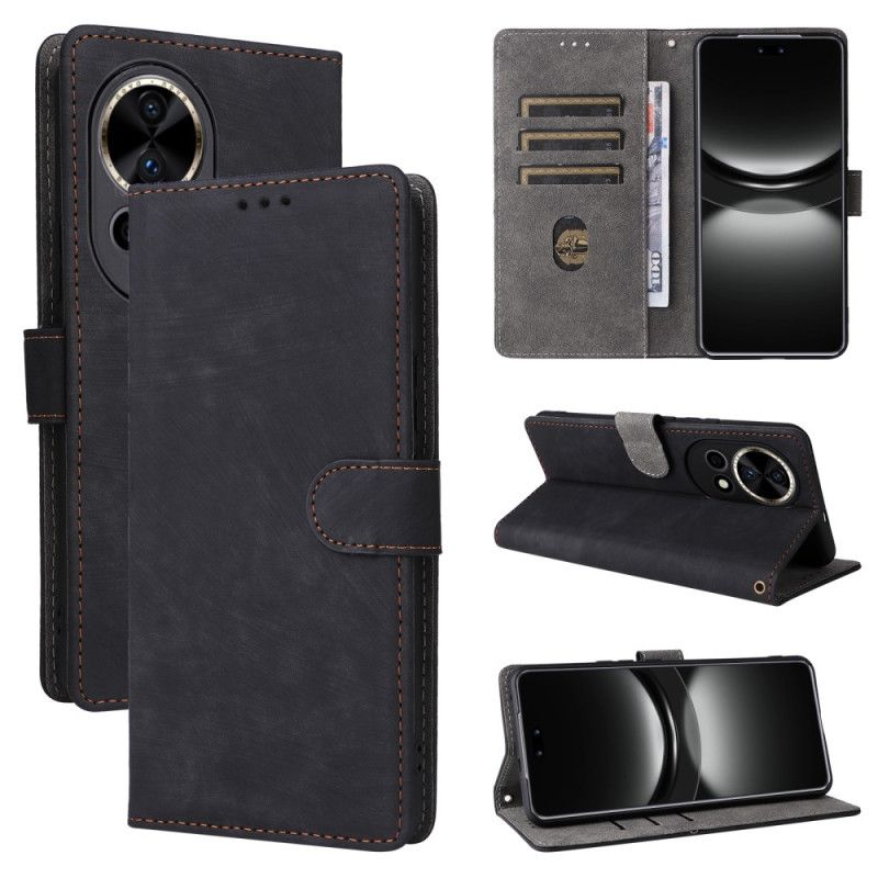 Etui Folio Huawei Nova 13 Portfel Z Efektem Zamszu Rfid