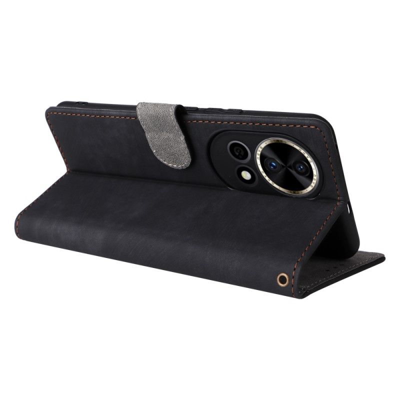 Etui Folio Huawei Nova 13 Portfel Z Efektem Zamszu Rfid