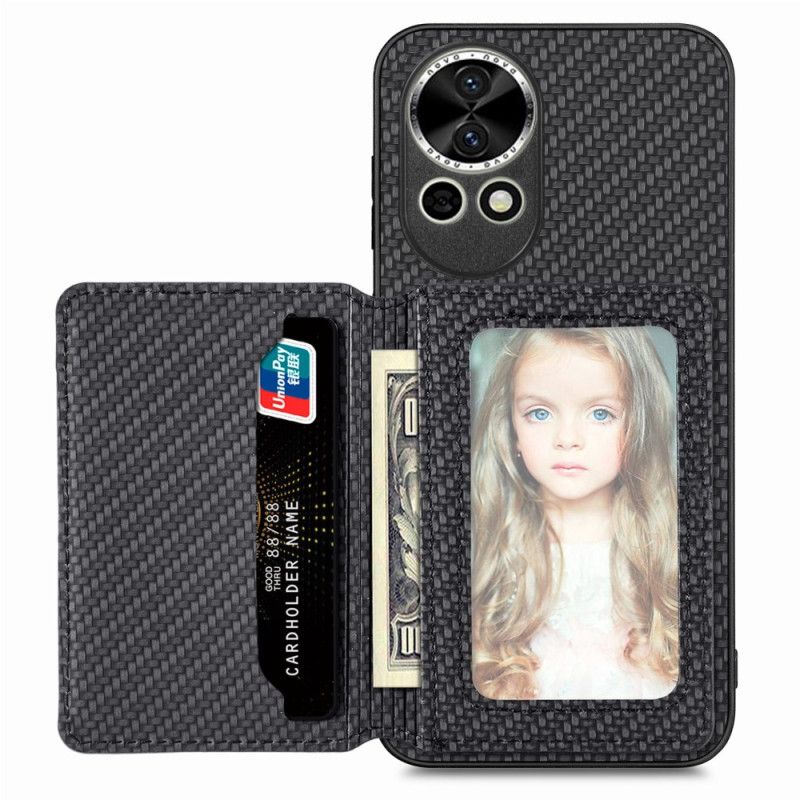 Etui Huawei Nova 13 Uchwyt Na Karty Z Włókna Węglowego Etui Ochronne