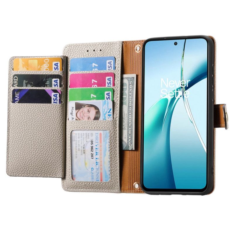 Skórzany Futerał Huawei Nova 13 Etui Na Telefon Portfel Z Sercem Rfid