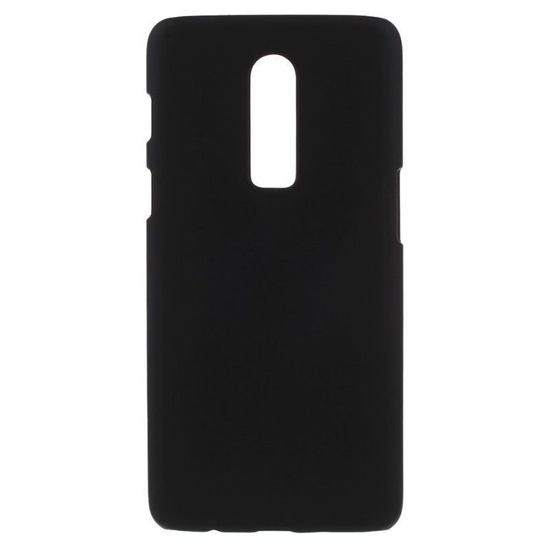 Etui OnePlus 6 Biały Czarny Klasyczne Sztywne