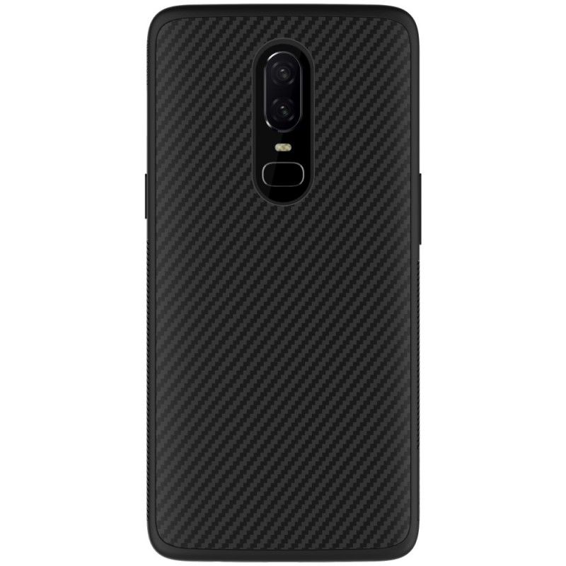 Etui OnePlus 6 Włókno Syntetyczne Nillkin I Folia Magnetyczna Etui Ochronne