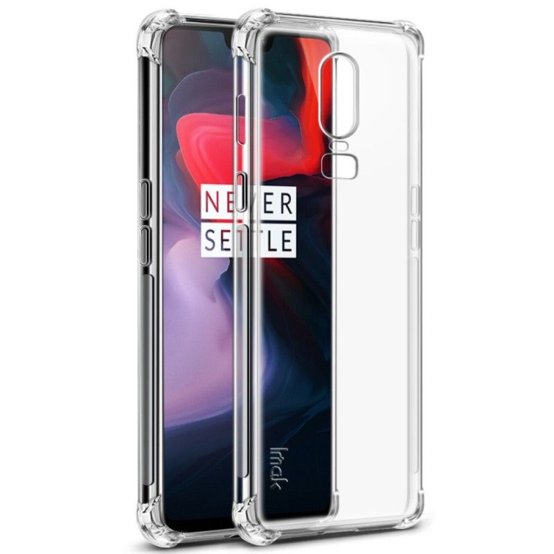 Futerały OnePlus 6 Przezroczysty Etui na Telefon Imak Czuć Na Skórze