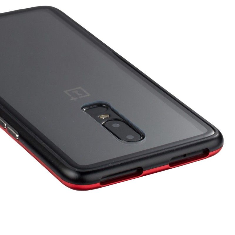 Futerały OnePlus 6 Szary Biały Odłączany