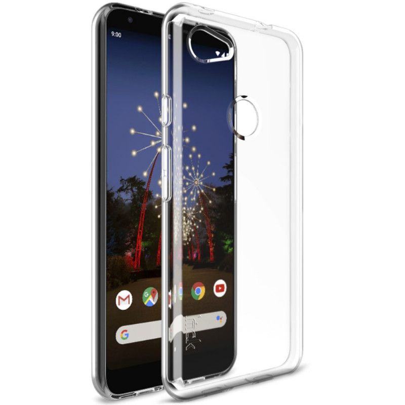 Etui Google Pixel 3A XL Przezroczysty Imak