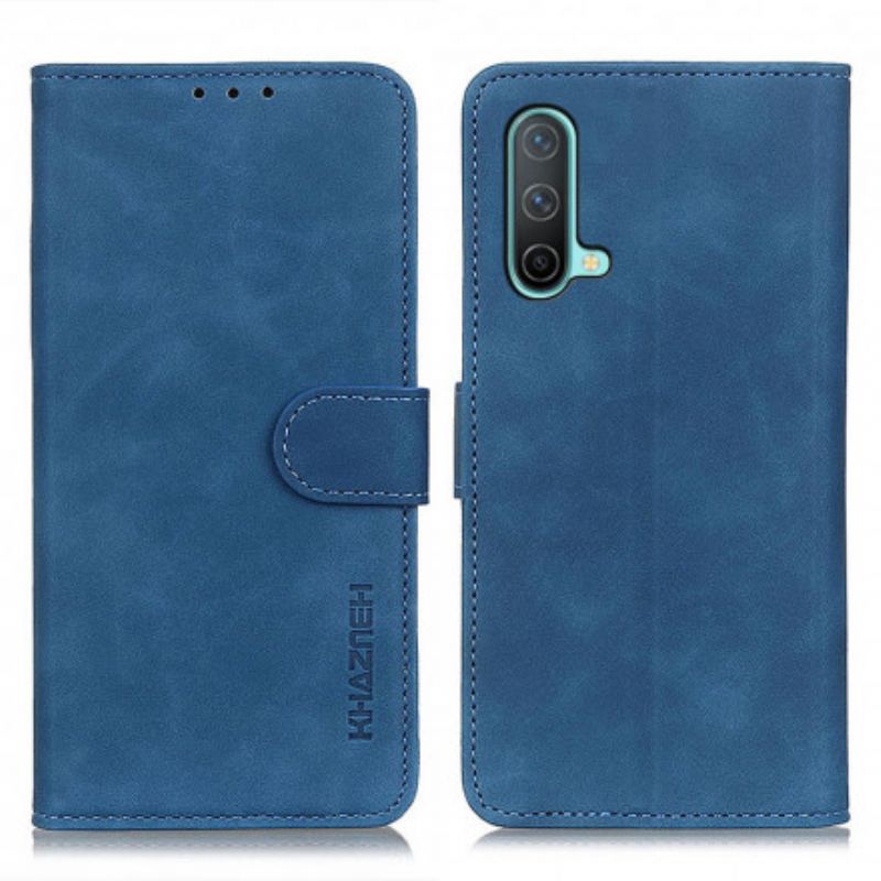 Skórzany Futerał Oneplus Nord Ce 5g Etui Na Telefon Khazneh Efekt Vintage Skóry