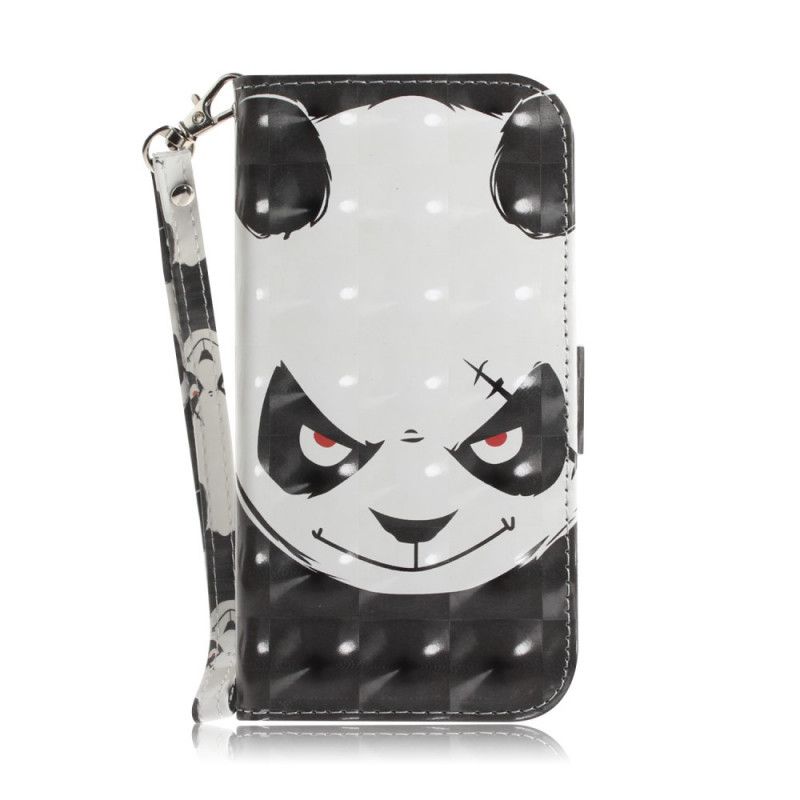 Etui Folio Huawei P Smart Plus 2019 Wściekła Panda Etui Ochronne