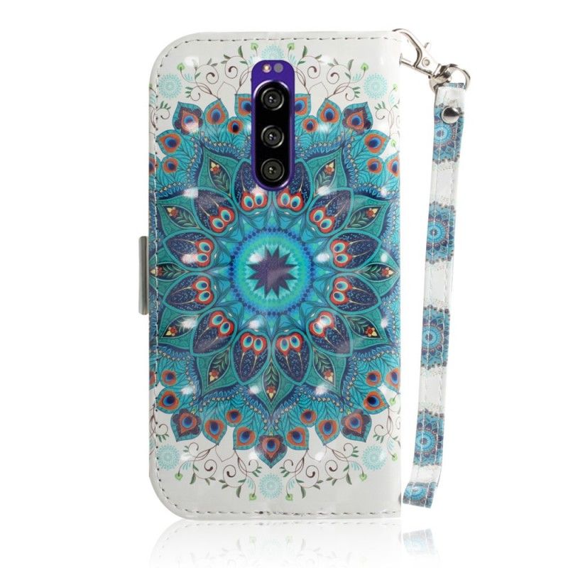 Etui Folio Sony Xperia 1 Mistrzowska Mandala Ze Stringami