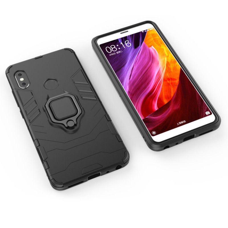 Etui Xiaomi Redmi Note 5 Czerwony Czarny Pierścień Oporowy