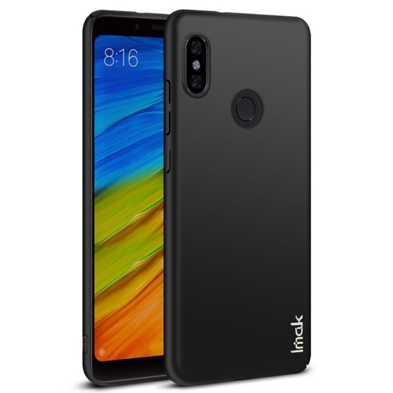 Etui Xiaomi Redmi Note 5 Różowe Złoto Czerwony Seria Jedwabna