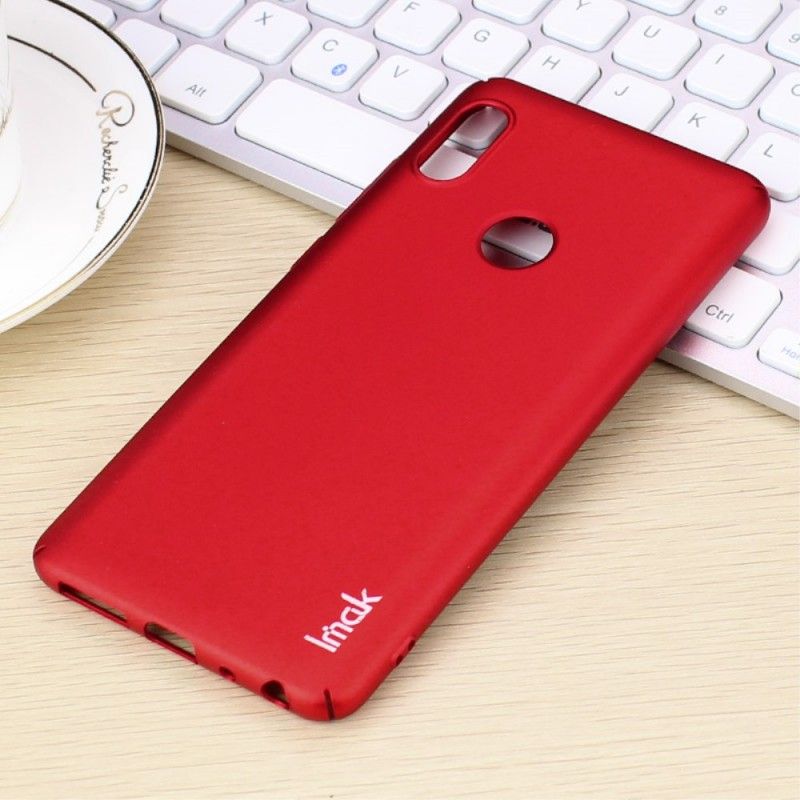 Etui Xiaomi Redmi Note 5 Różowe Złoto Czerwony Seria Jedwabna