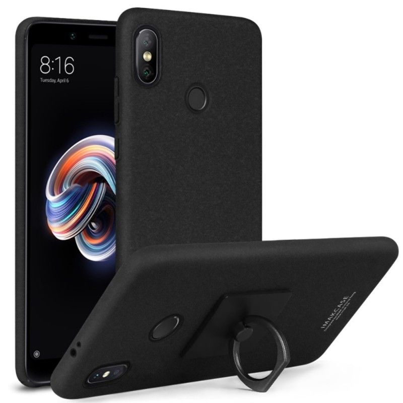 Futerały Xiaomi Redmi Note 5 Ciemnoniebieski Etui na Telefon Pierścień