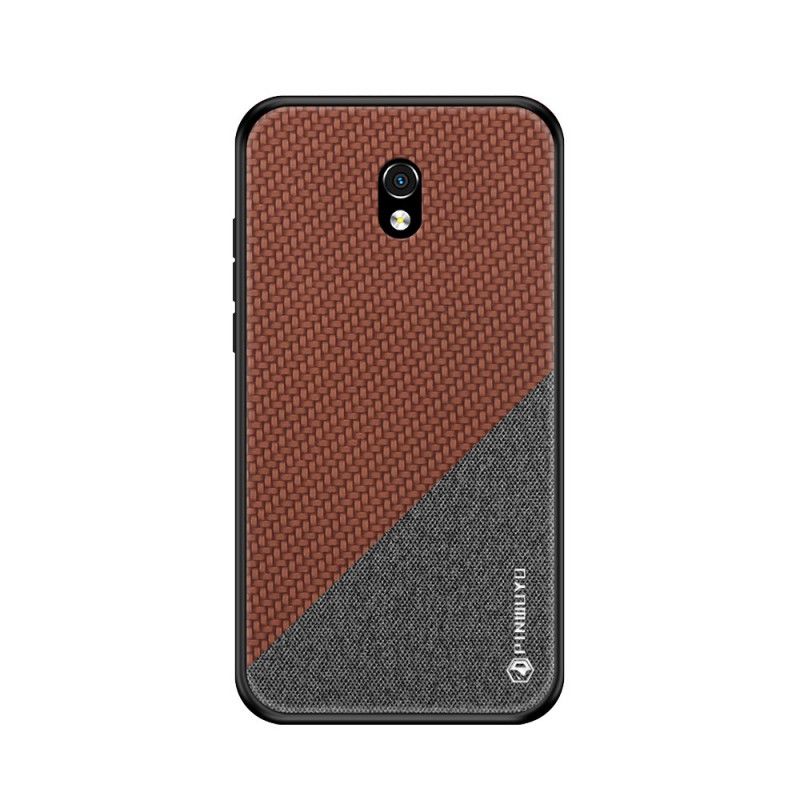 Etui Xiaomi Redmi 8A Brązowy Żółty Pinwuyo Seria Honorowa Etui Ochronne