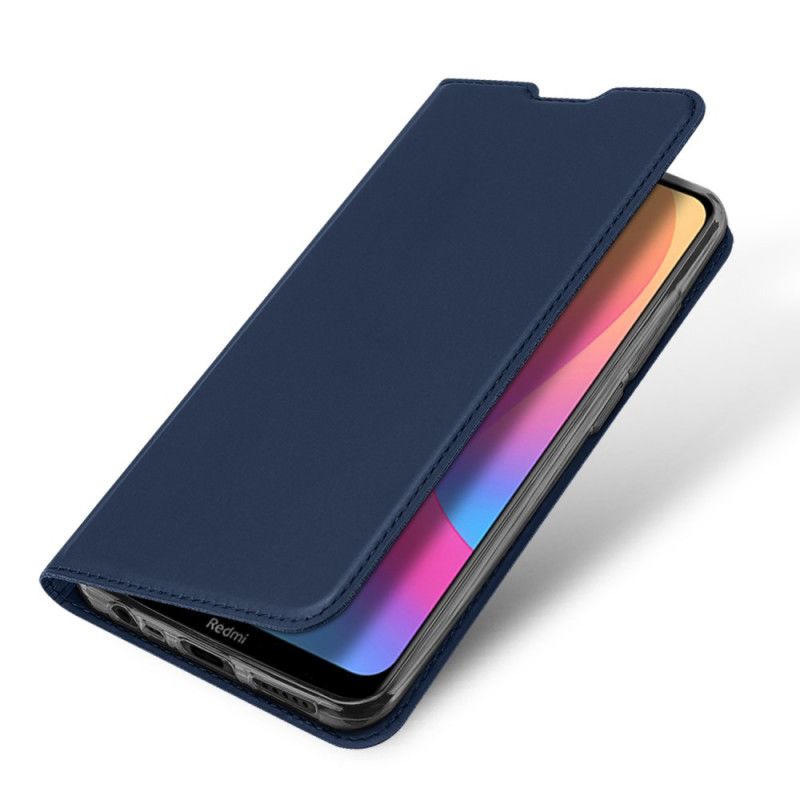 Flip Kotelot Xiaomi Redmi 8A Granatowy Czarny Skórka Z Serii Dux Ducis Pro