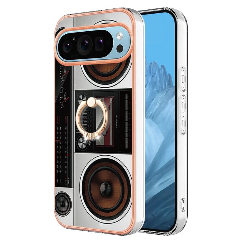 Futerały Google Pixel 9 Pro Xl Etui Na Telefon Pierścień Wsparcia Radiowego