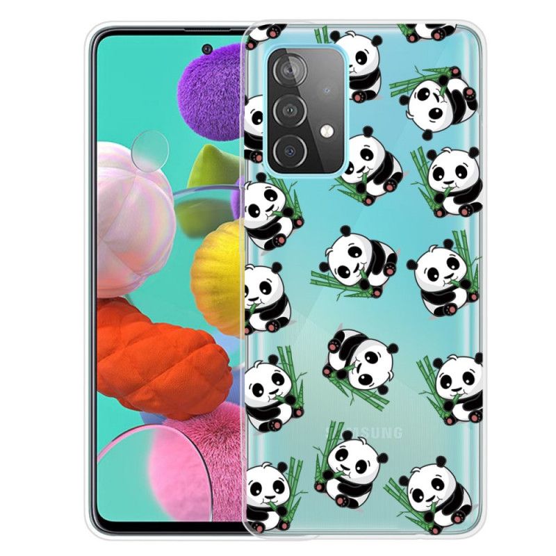 Etui Samsung Galaxy A72 4G / A72 5G Małe Pandy