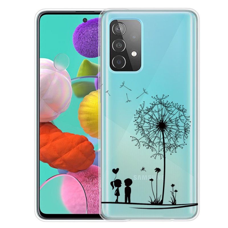 Etui Samsung Galaxy A72 4G / A72 5G Miłość Mniszka Lekarskiego