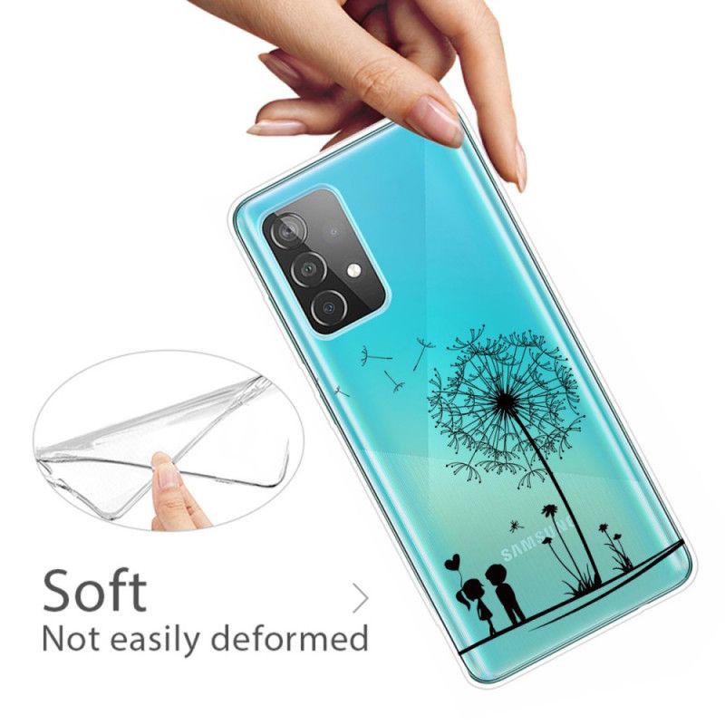 Etui Samsung Galaxy A72 4G / A72 5G Miłość Mniszka Lekarskiego