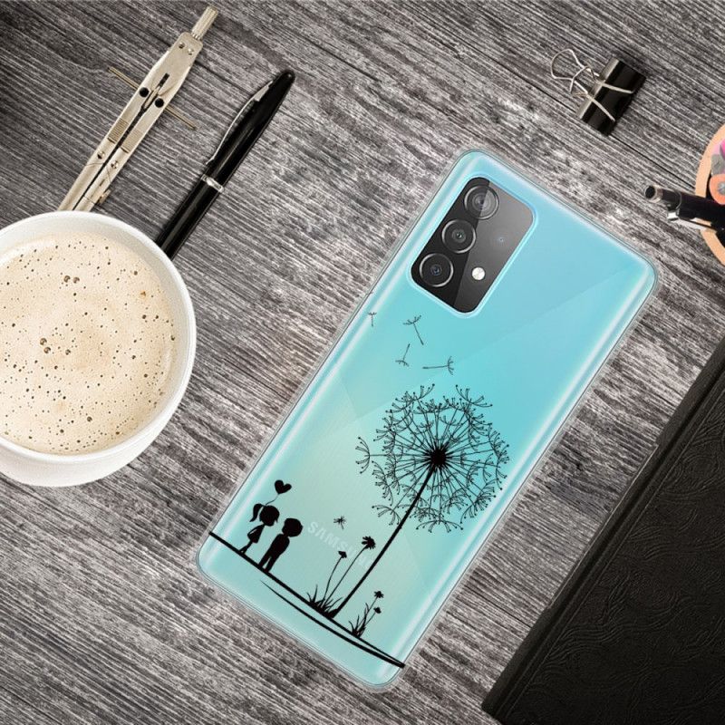 Etui Samsung Galaxy A72 4G / A72 5G Miłość Mniszka Lekarskiego