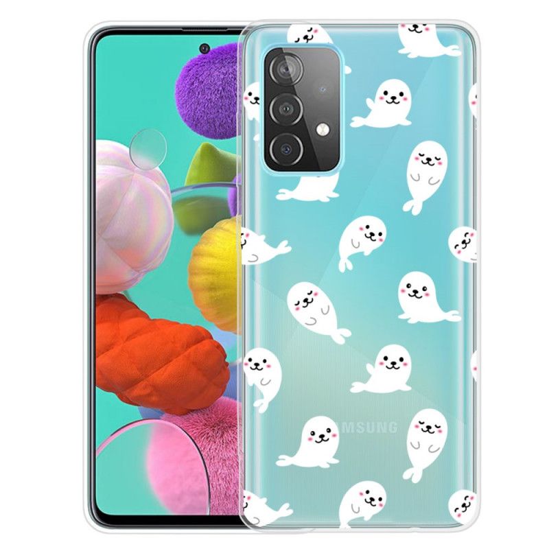 Etui Samsung Galaxy A72 4G / A72 5G Najlepsze Lwy Morskie