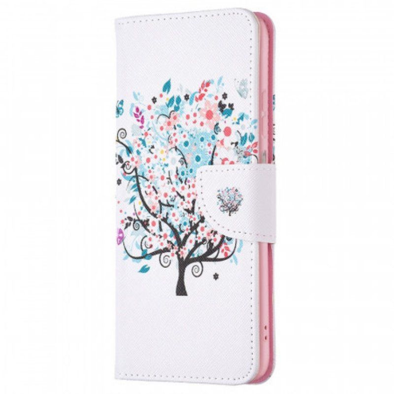 Etui Folio do Samsung Galaxy M53 5G Kwitnące Drzewo