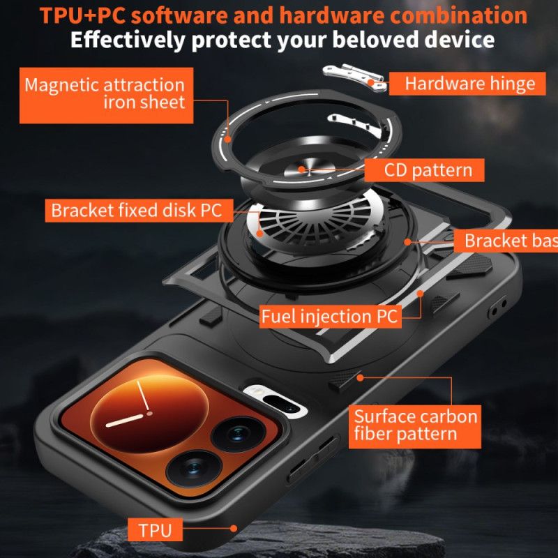 Etui Do Xiaomi 17 Pro Max Magnetyczna Z Obrotową Podstawką