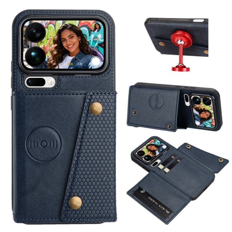 Etui Do Xiaomi 17 Pro Max Etui Na Karty Z Efektem Skóry