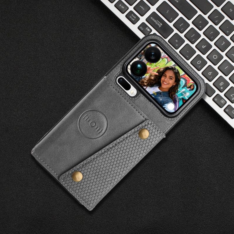 Etui Do Xiaomi 17 Pro Max Etui Na Karty Z Efektem Skóry