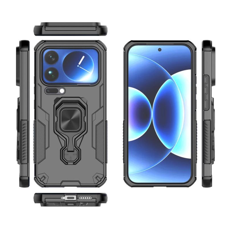 Etui Do Xiaomi 17 Pro Max Obrotowy Uchwyt Na Pierścionek