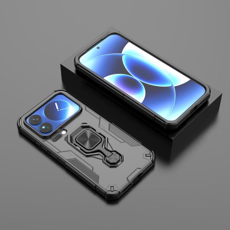 Etui Do Xiaomi 17 Pro Max Obrotowy Uchwyt Na Pierścionek