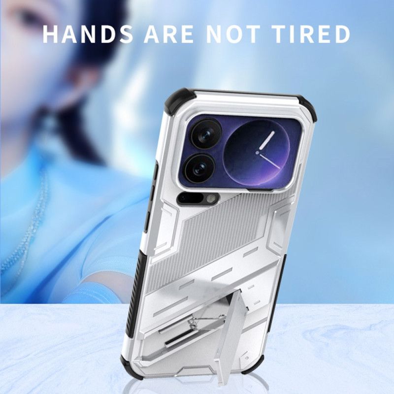 Etui Do Xiaomi 17 Pro Max Ultraodporny I Zintegrowany Stojak