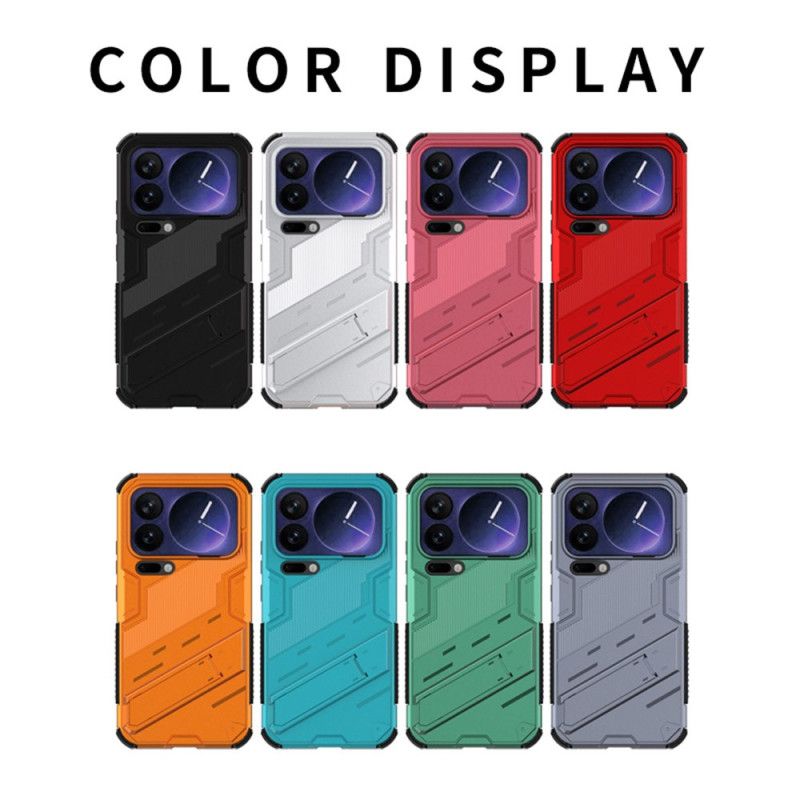 Etui Do Xiaomi 17 Pro Max Ultraodporny I Zintegrowany Stojak