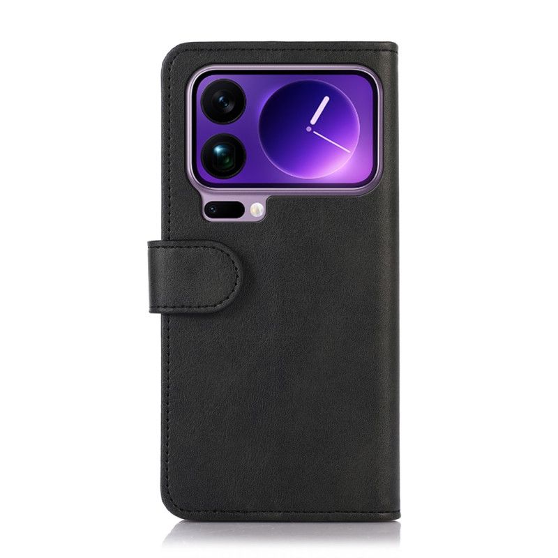 Etui Folio Do Xiaomi 17 Pro Max Klasyczny Efekt Skóry