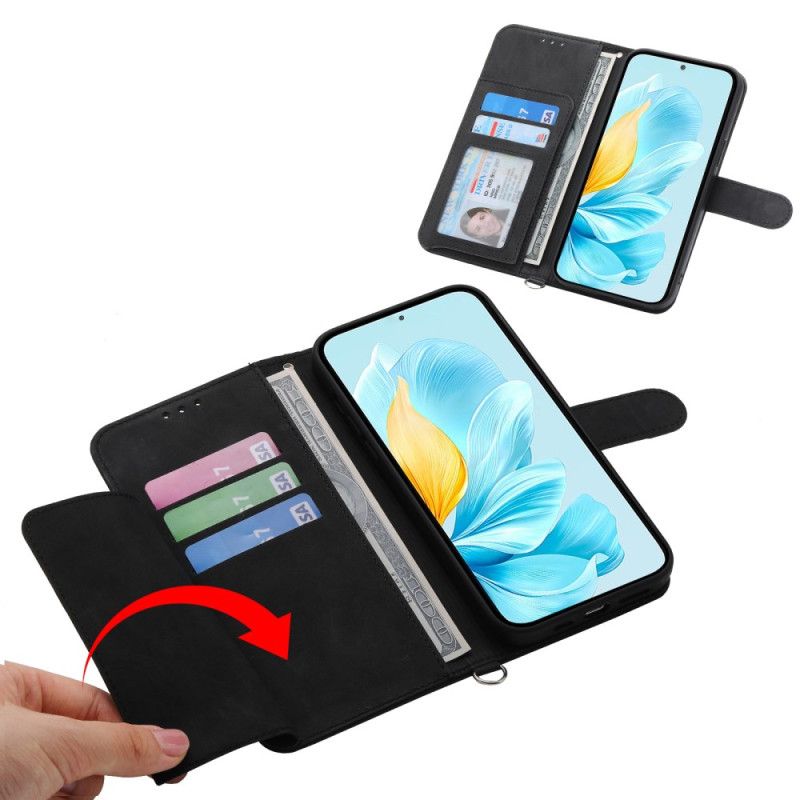 Etui Folio Do Xiaomi 17 Pro Max Koronka Z Paskiem I Paskiem Na Ramię