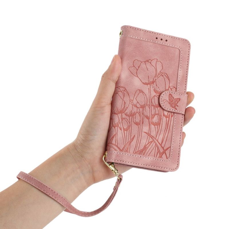 Etui Folio Xiaomi 17 Pro Max 5 Przegródek Na Karty I Smycz Etui Ochronne