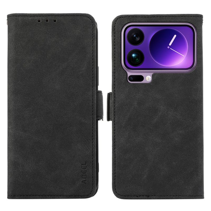 Etui Folio Xiaomi 17 Pro Max Abeel Efekt Zamszu Etui Ochronne