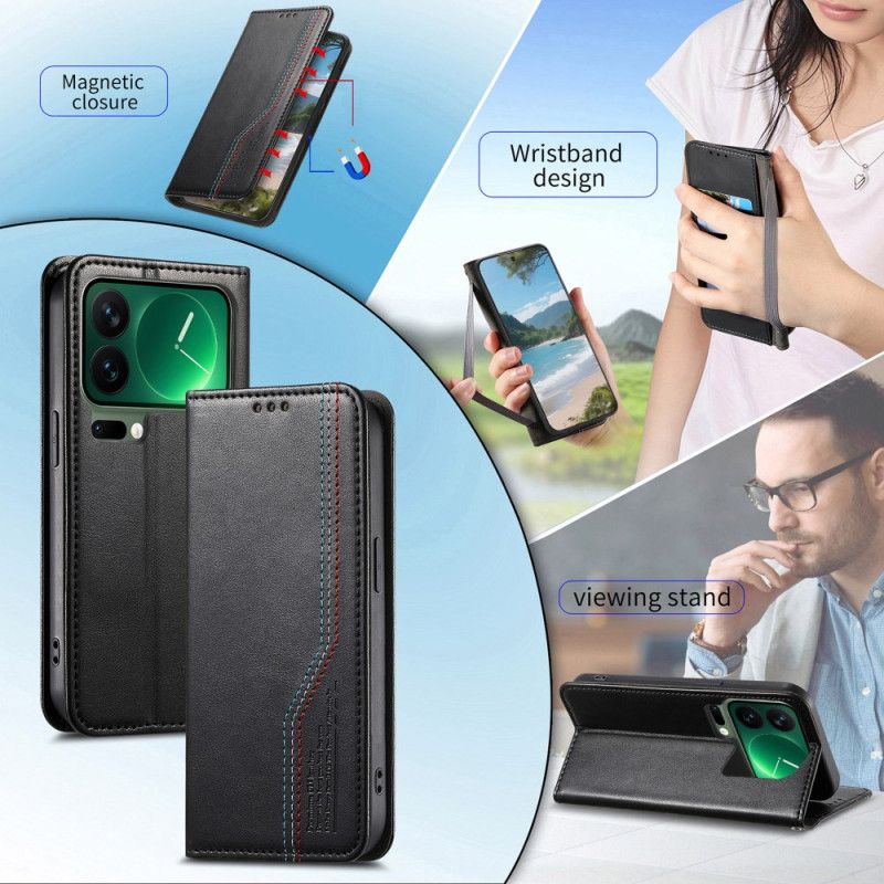 Etui Folio Xiaomi 17 Pro Max Elastyczny Pasek Na Nadgarstek Etui Ochronne