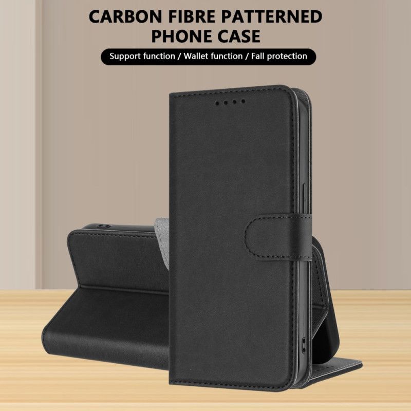 Etui Folio Xiaomi 17 Pro Max Gładka Skóra Ekologiczna