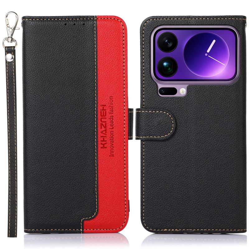 Etui Folio Xiaomi 17 Pro Max Khazneh Dwukolorowy