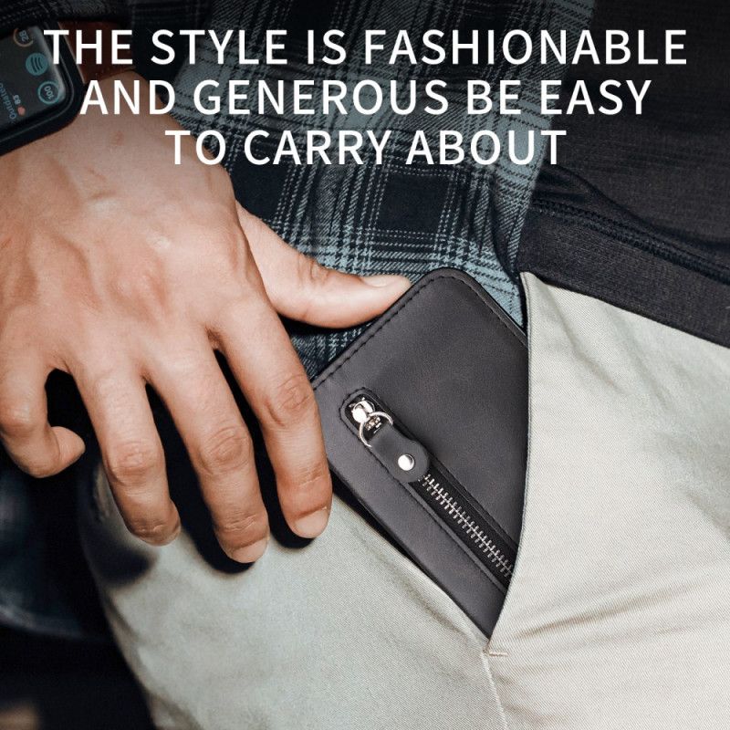 Etui Folio Xiaomi 17 Pro Max Kieszeń Na Zamek Etui Ochronne