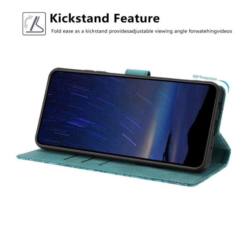 Etui Folio Xiaomi 17 Pro Max Kwiat Wiśni Etui Ochronne