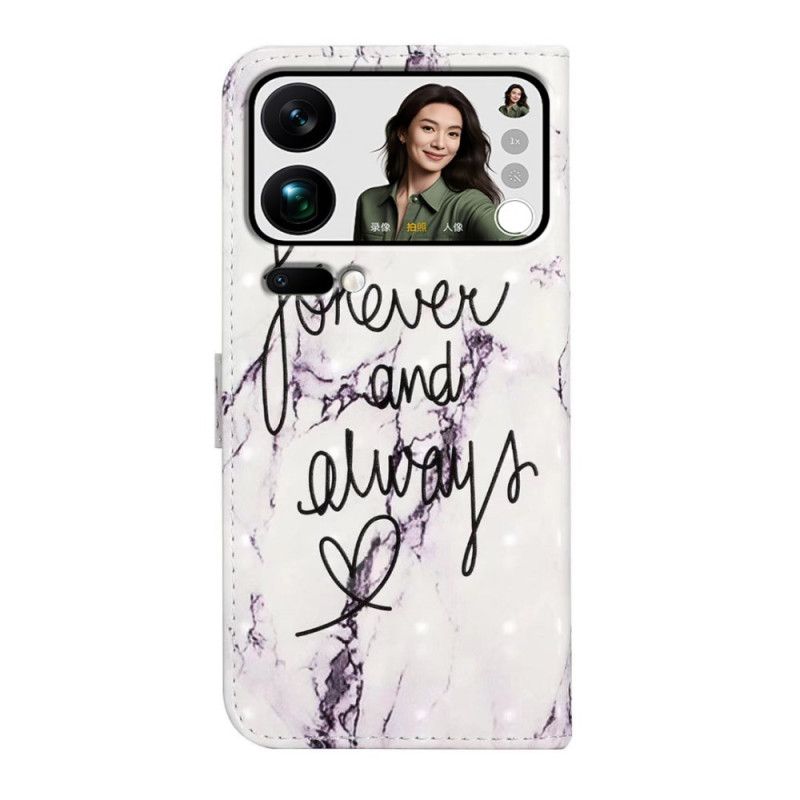 Etui Folio Xiaomi 17 Pro Max Na Zawsze I Na Zawsze