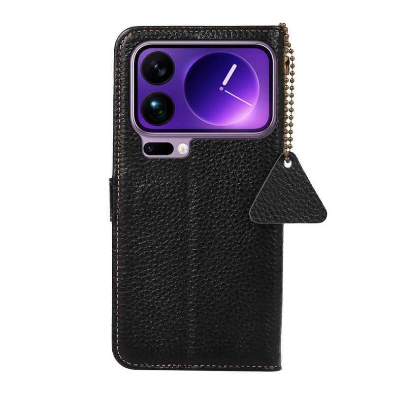 Etui Folio Xiaomi 17 Pro Max Oryginalny Blokujący Rfid Skóra Etui Ochronne