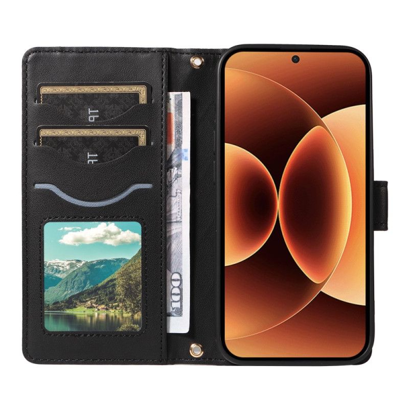 Etui Folio Xiaomi 17 Pro Max Pikowany Etui Ochronne