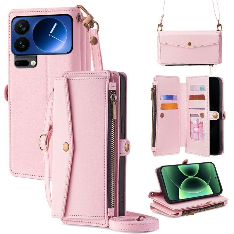 Etui Folio Xiaomi 17 Pro Max Portfel I Pasek Na Ramię