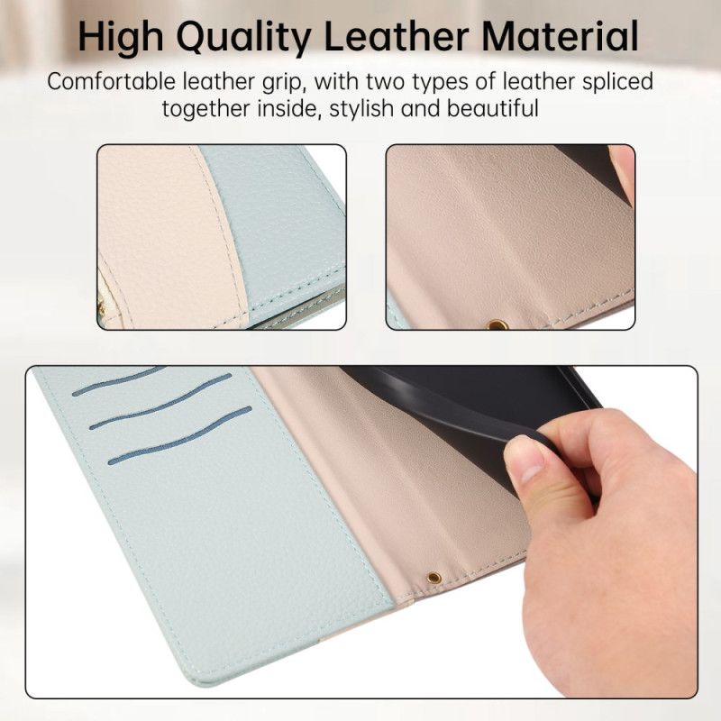 Etui Folio Xiaomi 17 Pro Max Portfel Z Klapką I Zamkiem Błyskawicznym