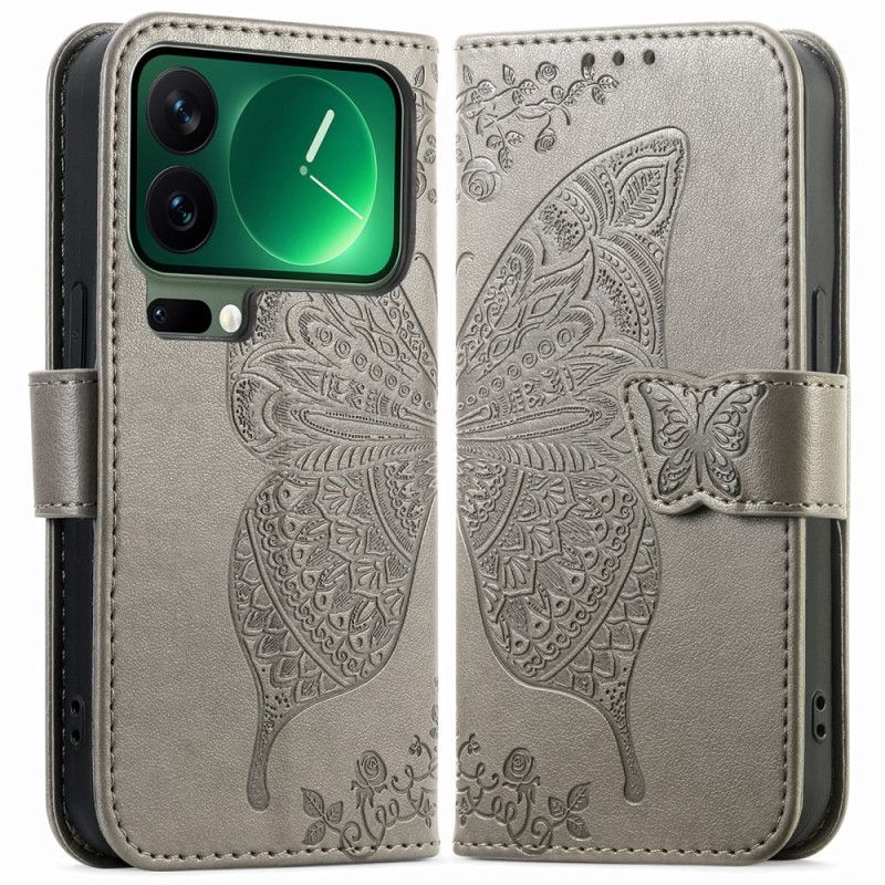 Etui Folio Xiaomi 17 Pro Max Wzór Motyla