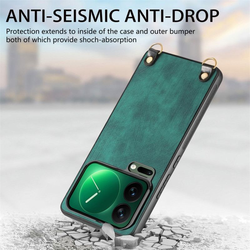 Etui Xiaomi 17 Pro Max Efekt Skóry Etui Ochronne